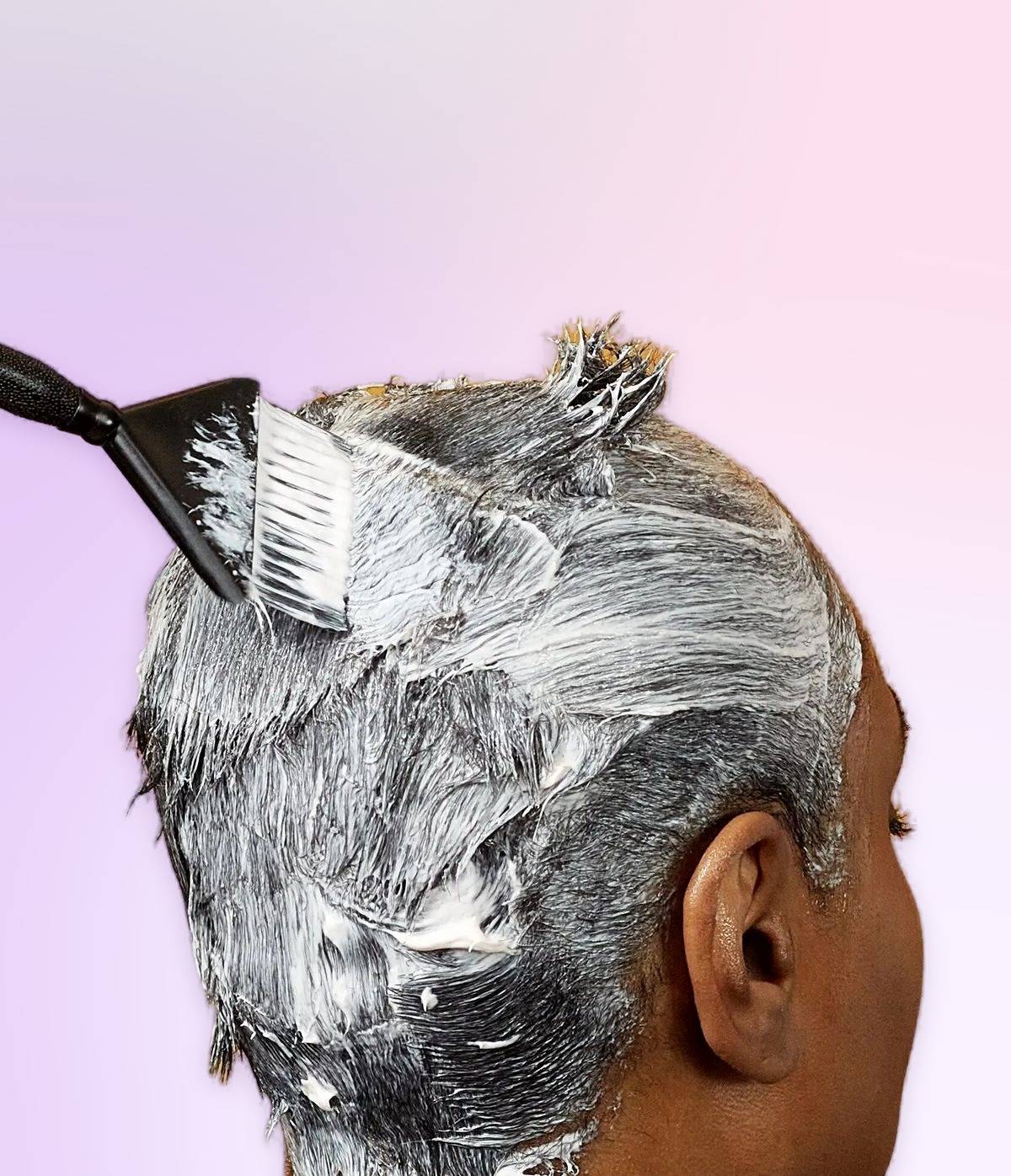 Hair retouch styled at Braids Worth