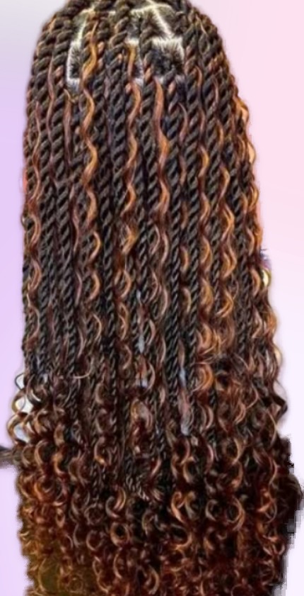 Small medium Island twist