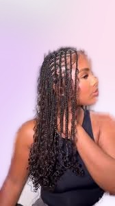 Medium Boho tribal/Fulani braids