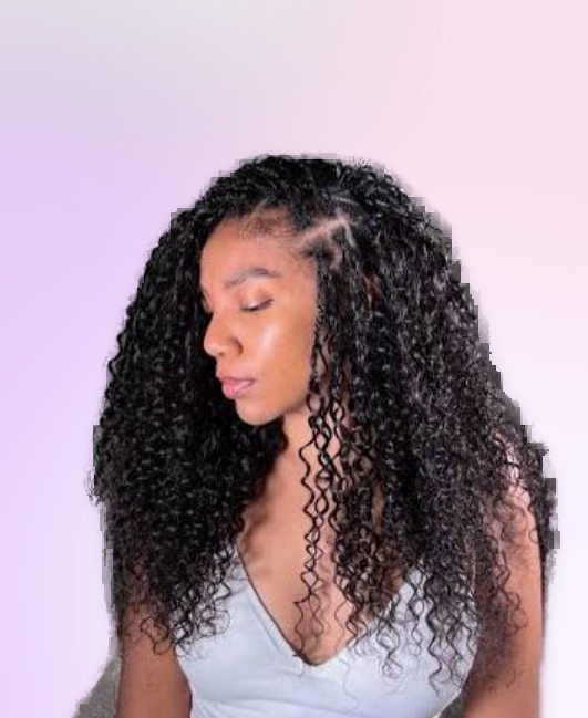 Miracle knots styled at Braids Worth