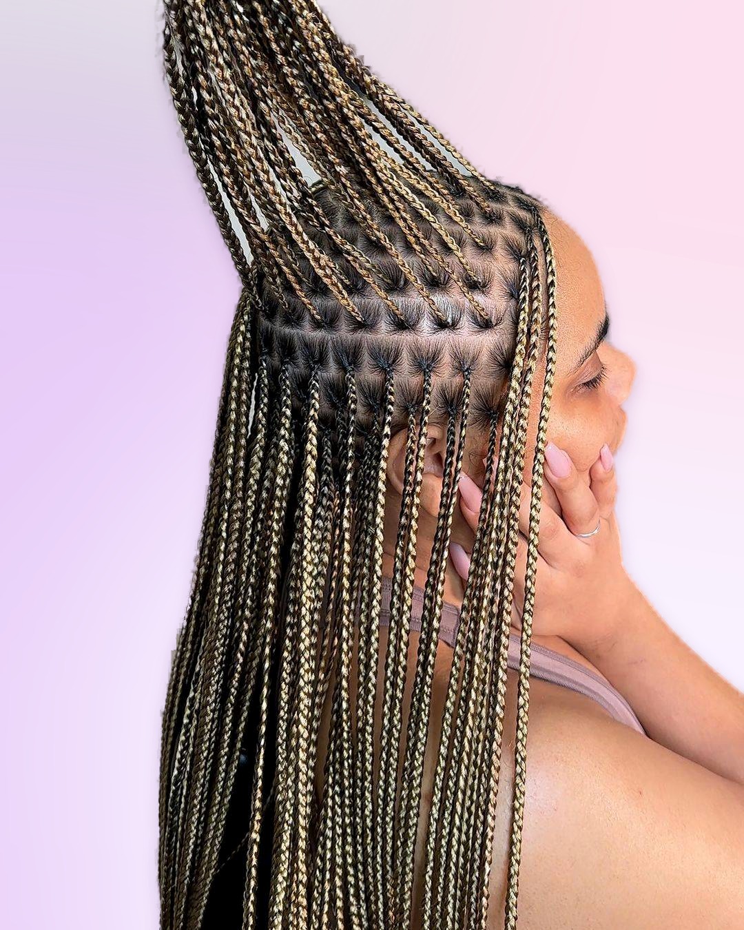 Braided styles created at Braids Worth