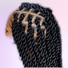 Medium large Senegalese twist